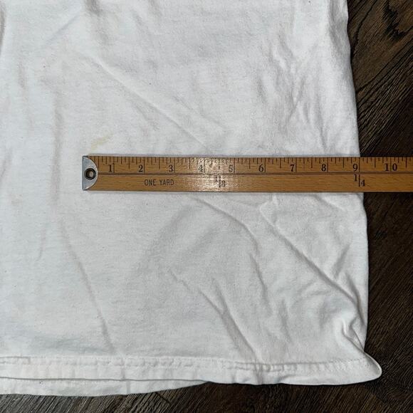 Vtg Y2K Property of Jeff Gordon 24 White SS T Shirt - Picture 5 of 8